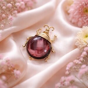 Fernando Original, Vintage, Signed FO Beetle Brooch